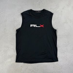 RLX Ralph Lauren Pima Cotton Logo Muscle Tank Men's Large